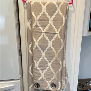 Pier 1 Drapes.  2 Panels.  54x84. Grey